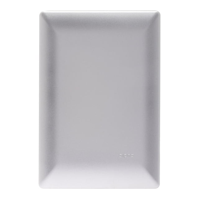 Placa Ciega Eléctrica Alpha Estévez Plástico Gris
