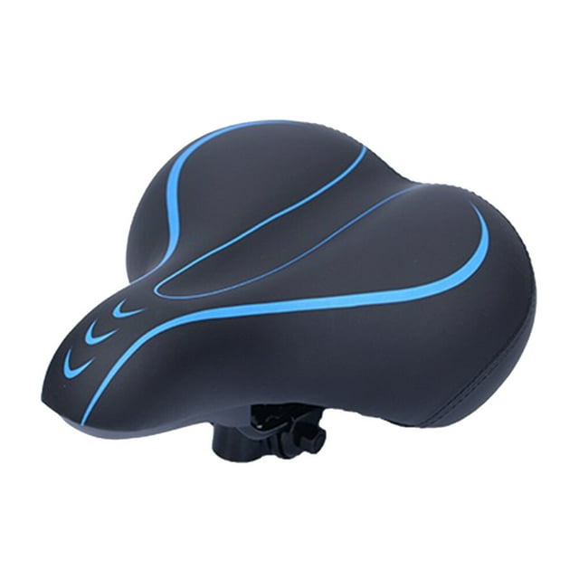 Shisuyan Selle Simple Absorption Siège Confortable pour Homme Femme Masculin (Noir Bleu)