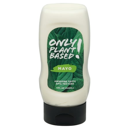 Only Plant Based Vegan Mayonnaise, Original, Squeeze Bottle, 11 fl oz