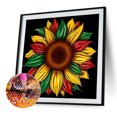 thumbnail image 2 of Pintura de diamante 5D DIY Taladro redondo completo Kit de girasol Decoración del hogar Artesanía(2) FLhrweasw Nuevo, 2 of 9