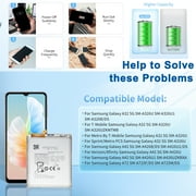 EB-BA426ABY Replacement Battery for Samsung Galaxy A32 5G SM-A326U SM-A326U1 SM-A326B/DS/Galaxy A72 SM-A725F/DS SM-A725M/DS/A42 5G SM-A426U SM-A426U1 Battery Free Tool kits
