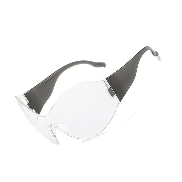 Sonducket Gafas de sol a la moda, gafas a prueba de sol, gafas de playa grandes, equipo de protección, diseño Punk Chic, accesorios para Type3 NO3
