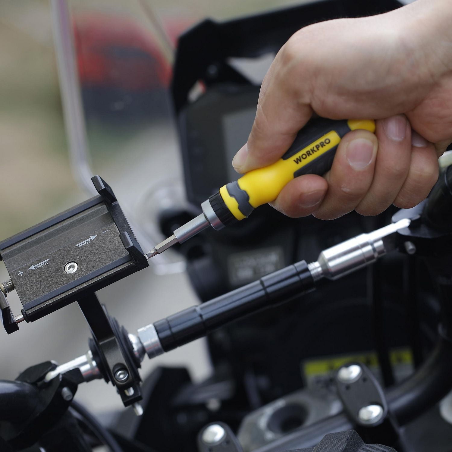 WorkPro Flex Bit Driver - 57 Piece, Cr-V steel for durability