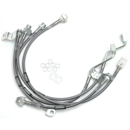 Russell Performance 99-06 Ford Excursion 4WD with 4in-5.5in lift Brake Line