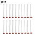thumbnail image 4 of WDOplteas Resistencia Dependiente La 20 Piezas LDR 5MM Resistencia Sensible A La (5549), 4 of 9