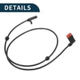 thumbnail image 4 of Sensores de Velocidad de Rueda ABS Unique Bargains 2pcs para Mercedes-Benz C250 C300 C350 No.A2049050100 Trasero Izquierdo Derecho, 4 of 6
