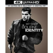 The Bourne Identity (4K Ultra HD + Blu-ray + Digital Copy), Universal Studios, Action & Adventure