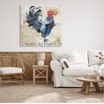 thumbnail image 2 of Stupell Retro Rooster Farmhouse Kitchen Animals & Insects Painting Gallery Wrapped Canvas Print Wall Art, 2 of 7
