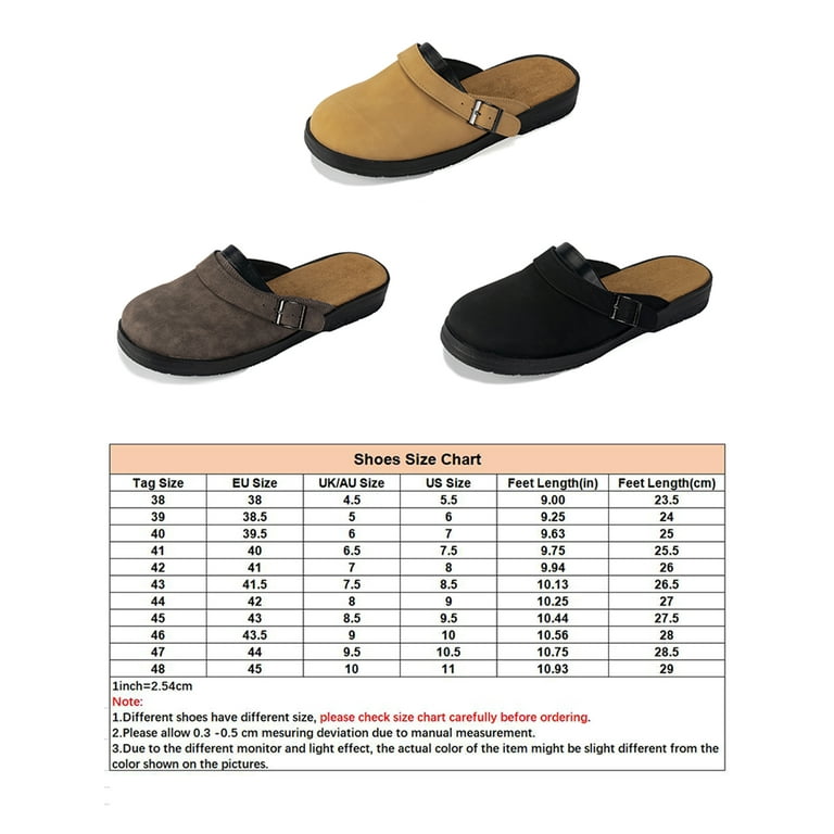 Mens mule hotsell slippers size 8