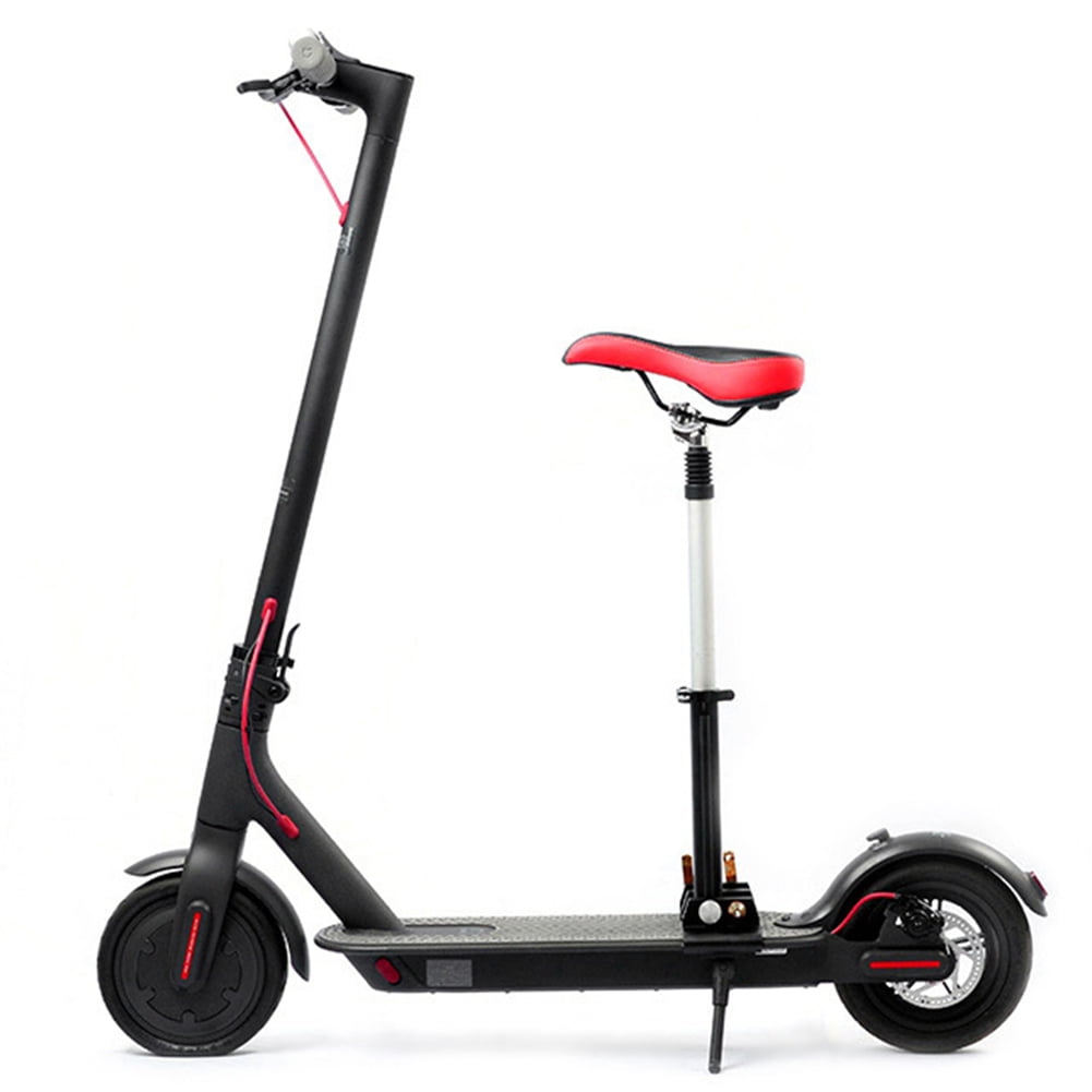 Mgaxyff Seat for Xiaomi Electric Scooter Seat Saddle,Seat For Xiaomi M365 Scooter,Durable Adjustable Electric Scooter Seat Saddle For Xiaomi M365 Scooter Black Red