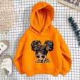 thumbnail image 2 of CONFREE Hoodies for Teen Girls Long Sleeve Hooded Sweatshirt for Girls Trendy Prints Fashion Preppy Pullover Tops, 2 of 3