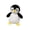 Black, variant on Tootee 9.84in LED Luminous Penguin Stuffed Animal Pillow Toy with Color Changing Lights, 15-Min Auto Off, Soft Plush Gift for Kids Birthday