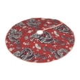 thumbnail image 2 of Bingfone Christmas Tree Skirt Mat Christmas Decoration Interior 48" -Dragons2, 2 of 6