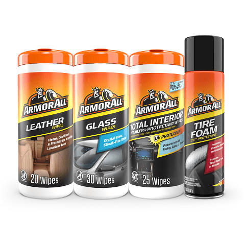 Armor All Automatic Car Wash On-the-Go Kit, 4-Piece Bundle