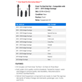 thumbnail image 2 of Front Tie Rod End Set - Compatible with 2011 - 2015 Dodge Durango 2012 2013 2014, 2 of 2