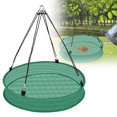 thumbnail image 2 of Bird Seed Catcher Tray Hanging Tray Practical Simple Installation Feeder Hanging Hoop For Birds Feeder, 2 of 9