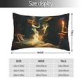 thumbnail image 2 of Kdxio Cotton Pillow Cases 20"x30" Pillowcases,Soft and Breathable Bedroom Pillow Cases-Magical Tarot Reading-No Pillow Core, 2 of 5