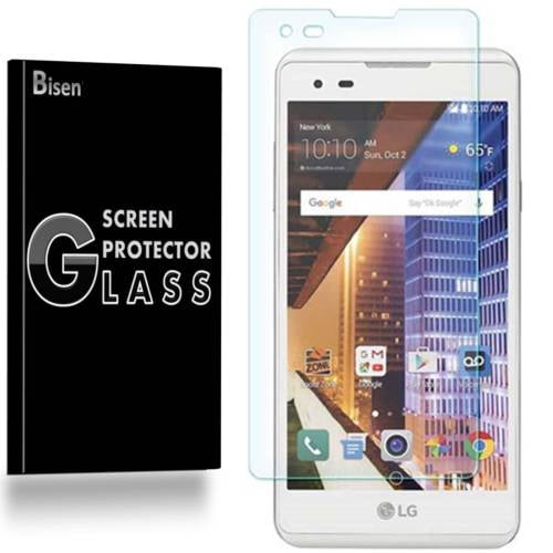 LG X Style /allall [BISEN] 9H Tempered Glass Screen Protector, Anti-Scratch, Anti-Shock, Shatterproof, Bubble Free