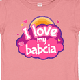 thumbnail image 4 of Inktastic I Love My Babcia Girls Girls Baby T-Shirt, 4 of 5