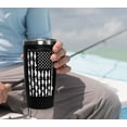 thumbnail image 3 of American Fish Flag Tumbler - Fishing Gifts for Men, 20 Oz Fishing Tumbler with Straw and Lid Stainless Steel Double Wall Vacuum Insulated Travel Coffee Cup - Gifts for Fisherman Who Has Everything, 3 of 6
