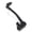 black, variant on Brake Lever Arm Peg Pedal for Harley Touring Electra Street Glide 2008-2013