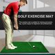 thumbnail image 4 of Eigraketly Estera para golpear Golf, práctica, ejercicio, almohadilla para astillar, interior, exterior, patio trasero, entrenamiento para principiantes, Golf 40x70CM Eigraketly OD024356-04, 4 of 6