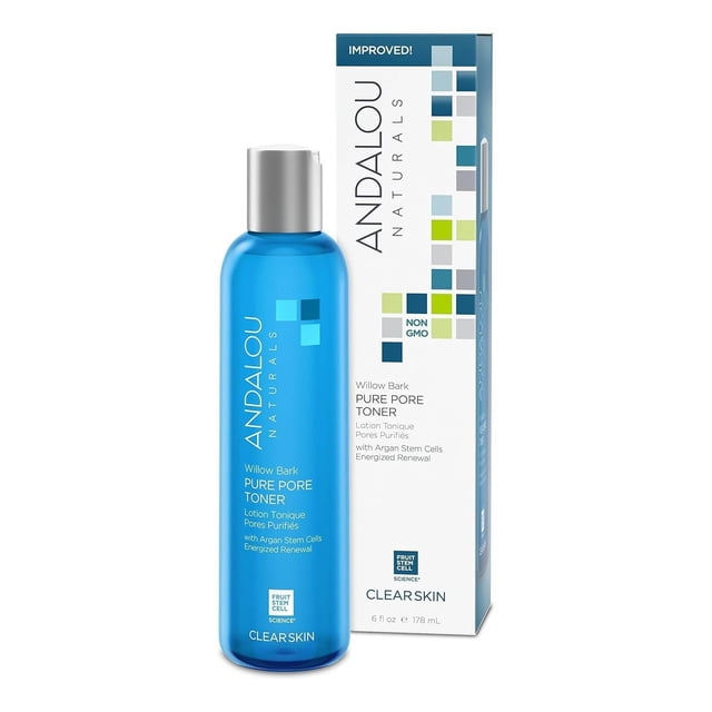 Tónico Andalou Naturals Willow Bark Pure Pore 180 ml para piel grasa