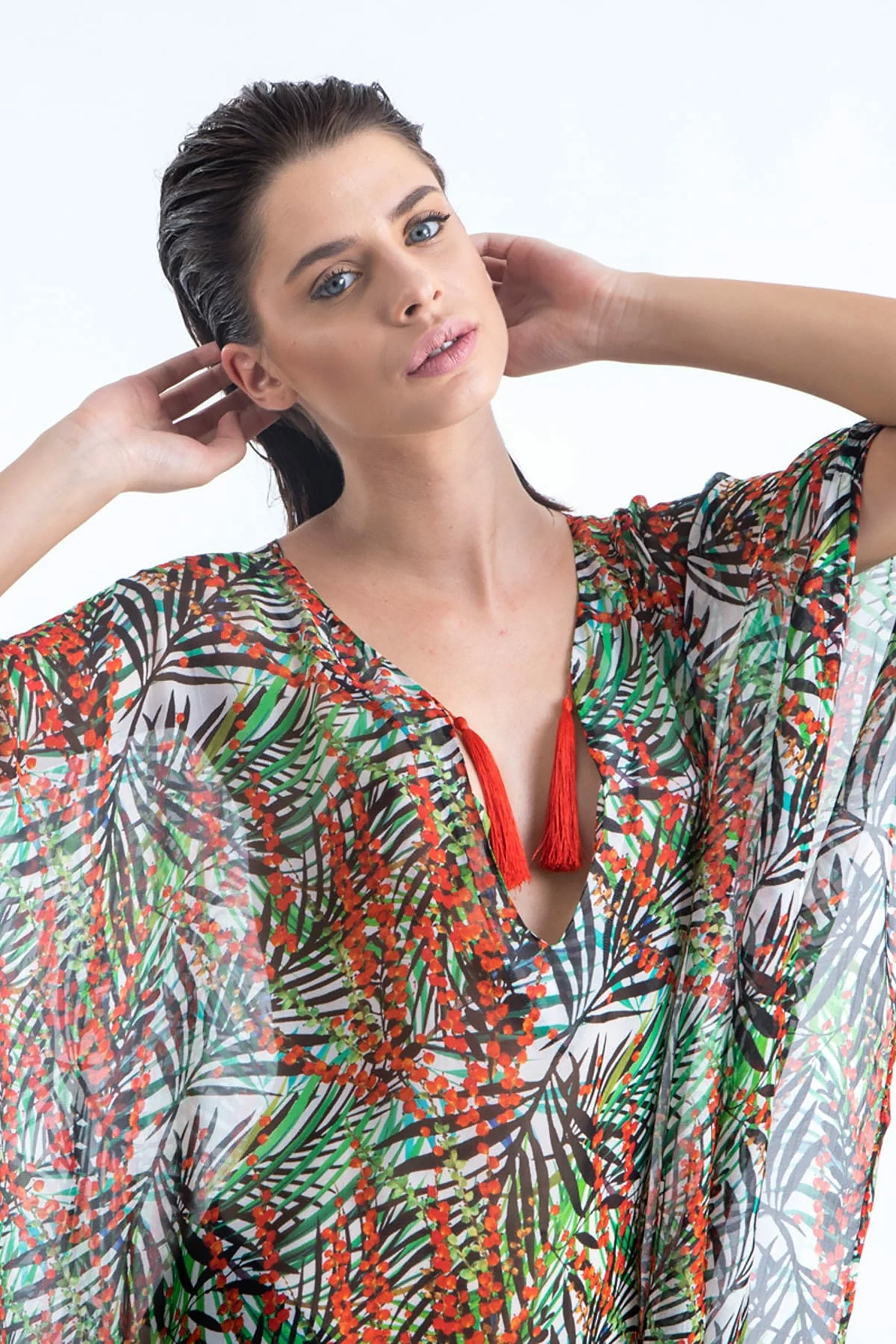 bohemian kaftan dress
