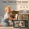 thumbnail image 3 of Monitor para Bebés Kidsneed SM530 720P Pantalla de 5" Visión Nocturna, 3 of 7