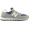 thumbnail image 2 of New Balance Mens WL574 Core Plus Collection Sneakers, M9/W10.5, Shadow Grey/Sea Salt, 2 of 4