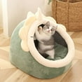 thumbnail image 2 of Dinosaur Shape Pet House For Dogs & Cats, Adorable Cat Bed, Warm Dog Kennel, Cat House, 2 of 6