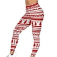 thumbnail image 6 of purcolt Ugly Christmas Leggings for Women No See Through High Waisted Buttery Soft Reindeer Printed Holiday Tights, 6 of 9