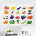 thumbnail image 1 of Avocado Tapestry, Watercolor Style Healthy Green Fruit, Fabric Wall Hanging Decor for Bedroom Living Room Dorm, 2 Sizes, White Fern Green, by Ambesonne, 1 of 1