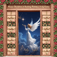 thumbnail image 6 of Elegant Design Holy Night Angel Banner Decorative Print Starry Sky Angelic Theme for Christmas Celebration Home Decoration Church Events, 6 of 9