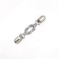 thumbnail image 4 of 2 Pieces Retro Sweater Clips Cardigan Brooch (Silver and Gold), 4 of 5