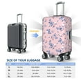 thumbnail image 6 of Daiia Butterfly Luggage Cover, Thickened Washable Travel Luggage Covers, Elastic Unique Baggage Covers for 18-20 inch Luggage(excluding luggage)-Small, 6 of 9