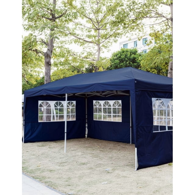 Carpa Plegable 6x3 Metros con Paredes y Ventanas | Toldo Grande para Eventos, Jardín, Fiesta o Negocio