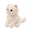 White-7.9in, variant on Black Cat Plush Doll-Realistic Stuffed Kitten Plush Toy Cute Soft Cat Surprise Pillow Birthday Gift