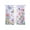 Lavender, variant on Pink Flowers Sheer Curtains 84 Inch Length 2 Panels Set Window Treatments, Spring Floral Butterfly Leaves Plants Pastoral Rod Pocket Semi Curtains for Living Room/Bedroom/Kitchen Décor, 104"W x 84"L