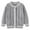 #0062-Gray, variant on Cowsor Boys Girls School Uniform Cardigan Sweater Soft Cotton V-Neck Soft Cotton Knit Outerwear