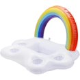 thumbnail image 5 of Floating Pool Bar, Inflatable Rainbow Cloud Inflatable Drink Holder, Inflatable Tray Floating Bar, 5 of 5
