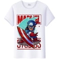 thumbnail image 1 of Camiseta con dibujos animados de Marvel para niños, ropa de amigos, Spiderman, blusas estéticas, camisetas blancas, camisetas manga corta Harajuku xuanjing unisex, 1 of 2