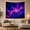 Magenta Galaxy, variant on Kaleidoscopic Mandala in Cosmic Nebula, Mystical Psychedelic Art for Space Lovers, Celestial Home Decor Housewarming Gift Tapestry Wall Hanging for Meditation Room, Living Room and Dorm