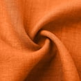 thumbnail image 3 of Ecqkame Women's Linen Dresses Spring Summer Solid Color V Neck Sleeveless Loose Casual Dress Lightweight Comfortable Dresses Orange XXL, 3 of 9