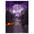 thumbnail image 1 of Halloween Theme Photography Background Portrait Photography Backdrops with Pumpkin Pattern Photo Studio Props for Portrait Photos Party Decoration, Size 2.1 * 1.5m/ 7 * 5ft, 1 of 7