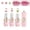 Set2, variant on 3Pcs Crystal Flower Jelly Lipstick Set,Magic Temperature Color Change Lip Gloss Long Lasting Clear Nutritious Moisturizer Lip Balm(#3,4,6)
