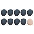 thumbnail image 3 of 10 Uds Esponja de maquillaje Yinane Soplo de maquillaje triangular Negro, 3 of 8
