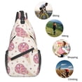 thumbnail image 5 of Lsque Sparkling Ice Cream Pattern Cross Chest Bag Diagonally – Premium Durable Front Chest Sling with Adjustable Padded Strap, High-Capacity Storage, 5 of 8