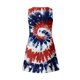 thumbnail image 4 of Vestido de Verano para Mujeres Impreso sin Mangas Cuello en V con Bolsillo, Vestido de Poliéster Casual para el Uso Diario, Fiesta Y Verano de Primavera, 4 of 5