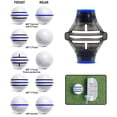 thumbnail image 3 of LJNYFDC Line Drawing Golf Line Drawing Set Blue/Black Drawer 360 Degree Scribing Clip Professional Line Alignment Tools for Golf Ball Putting, 3 of 5